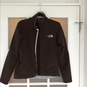 North face soft shell jacket